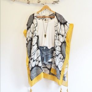 Sunflower Kimono